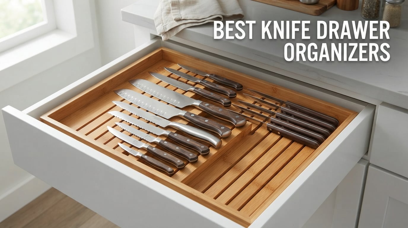 best knife drawer organizers