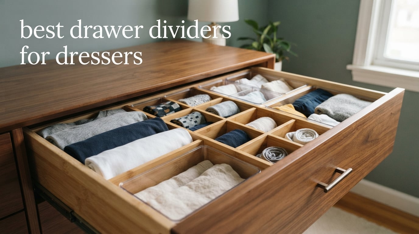 best drawer dividers for dressers