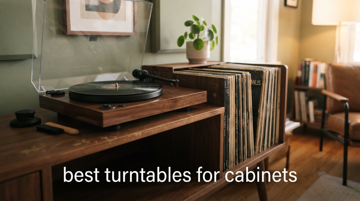 best turntables for cabinets