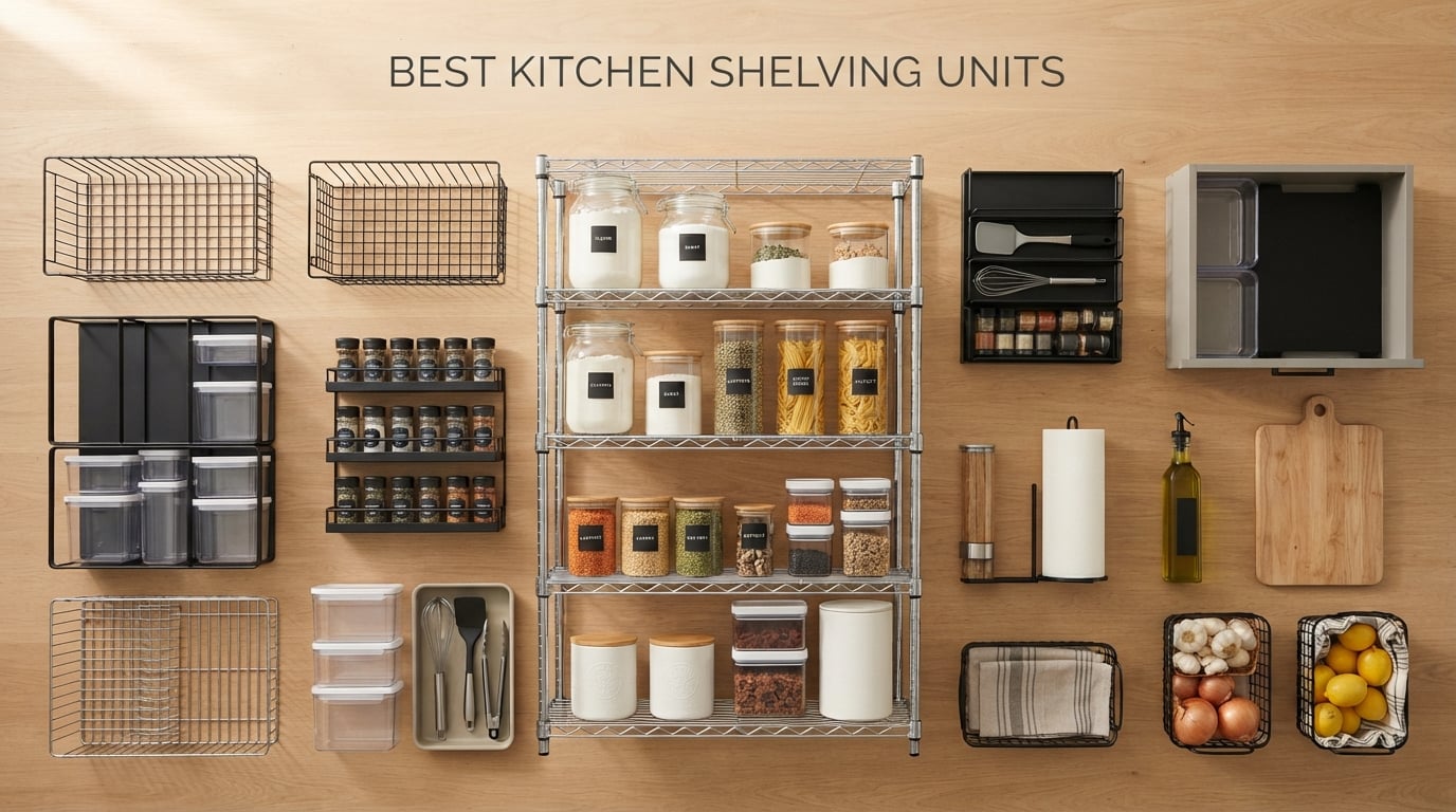 best kitchen shelving units