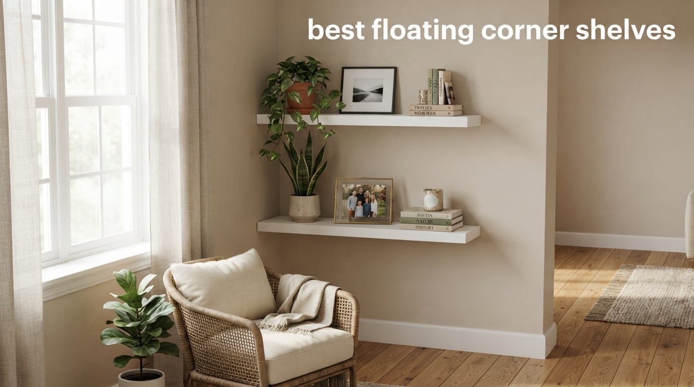 best floating corner shelves