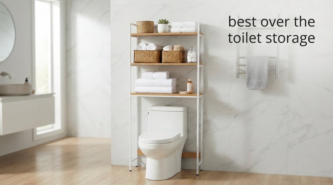 best over the toilet storage