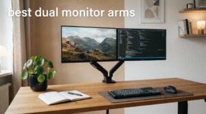 best dual monitor arms