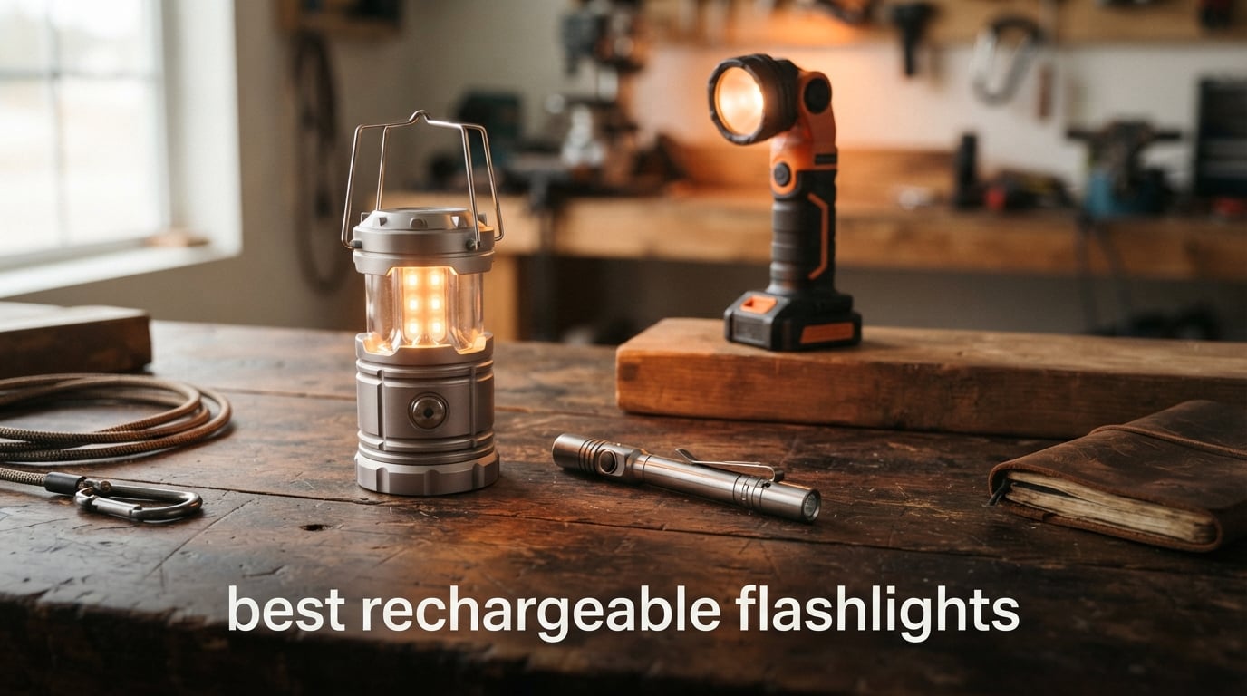 best rechargeable flashlights