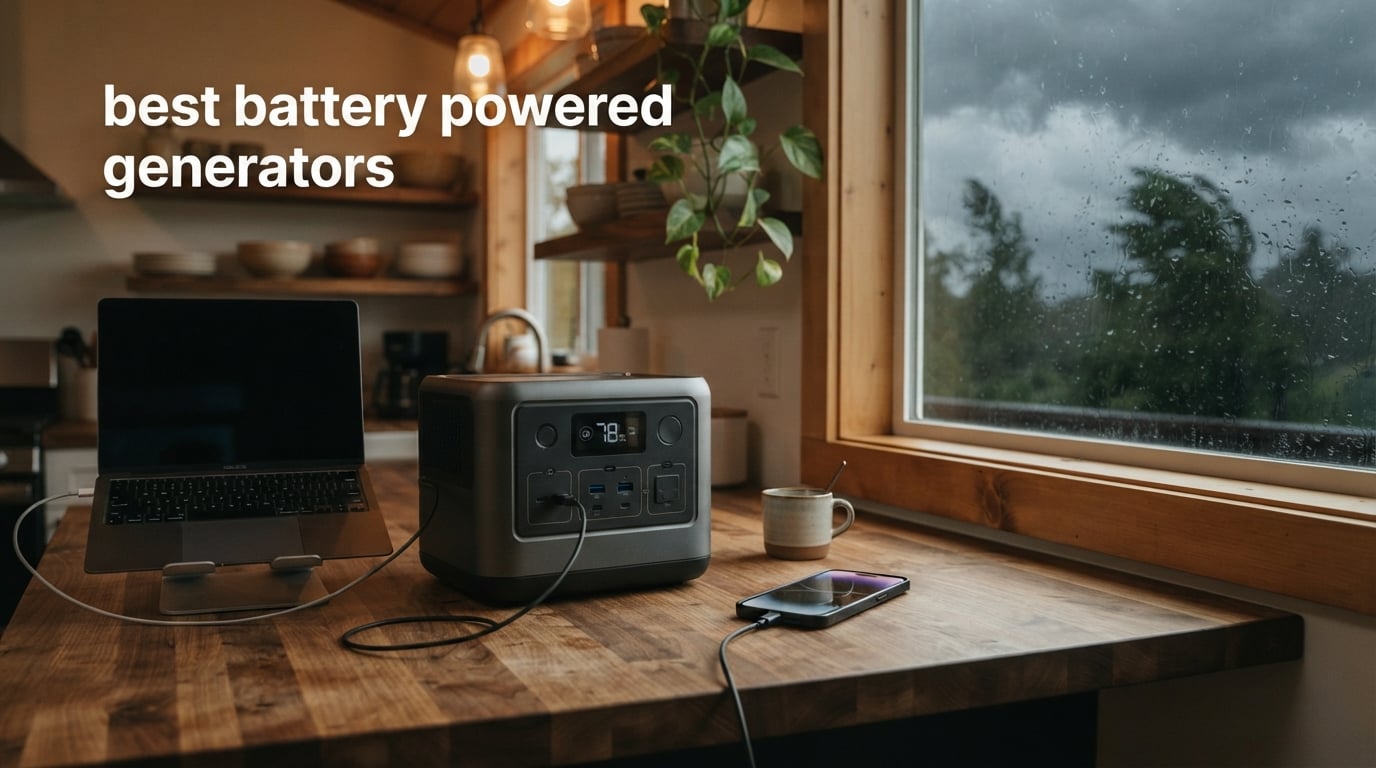 best battery powered generators