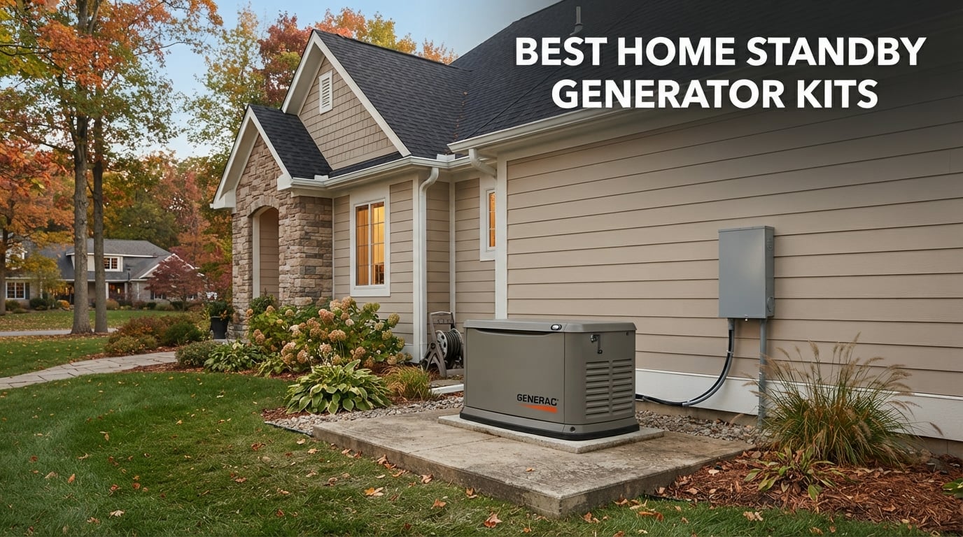best home standby generator kits