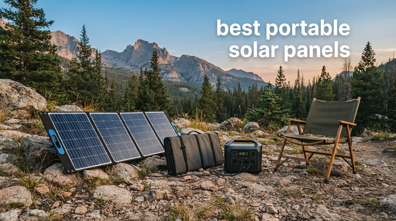best portable solar panels