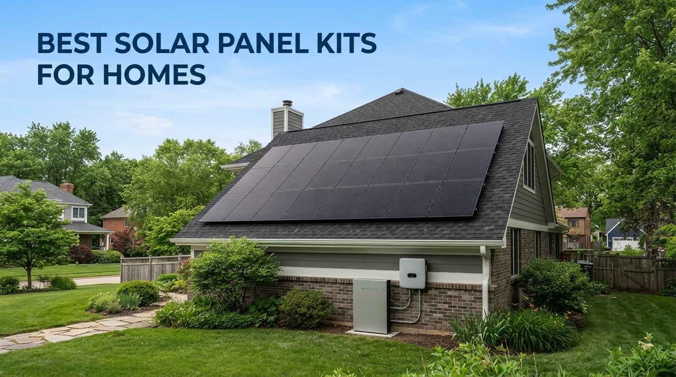 best solar panel kits for homes