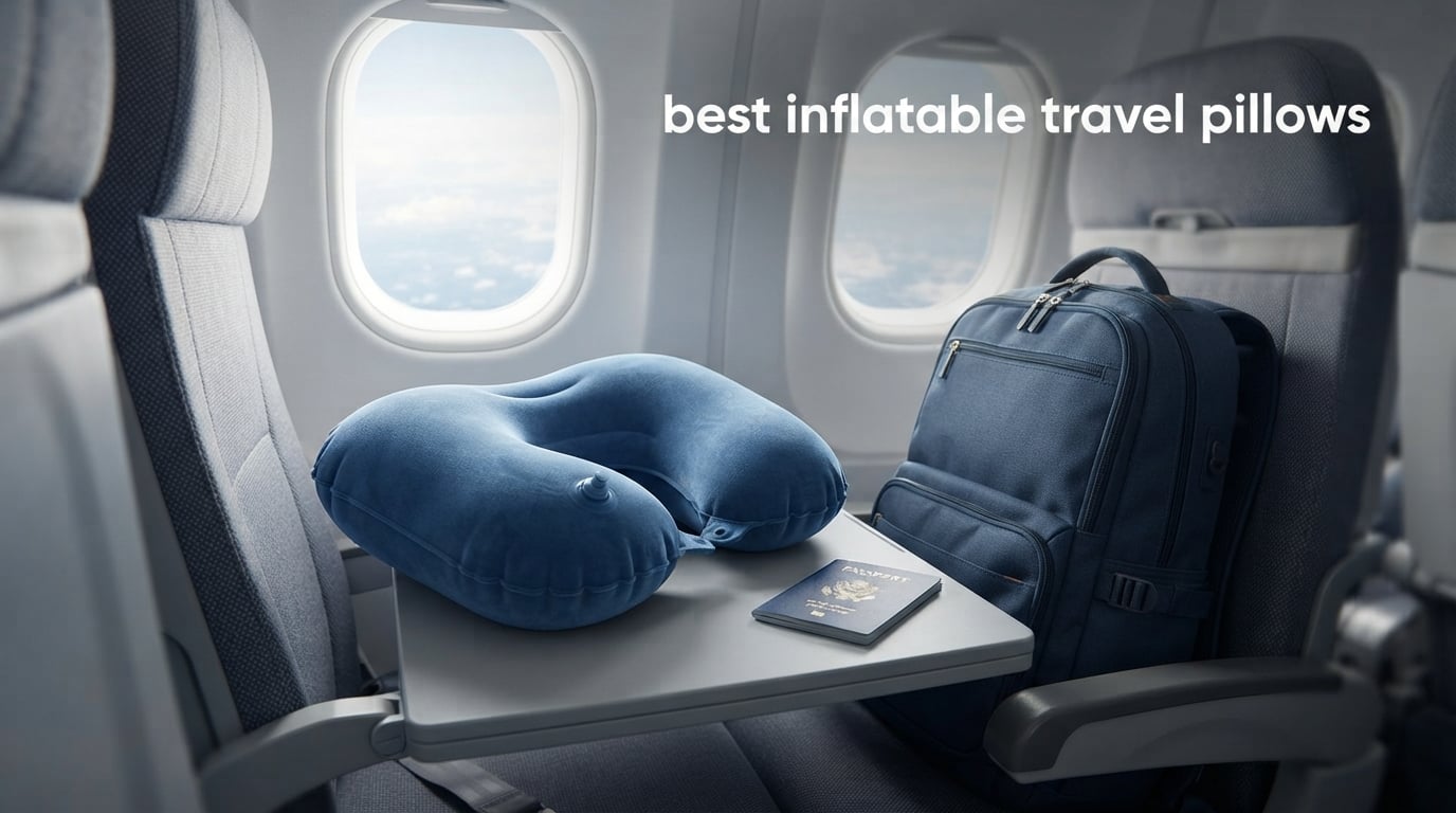 best inflatable travel pillows