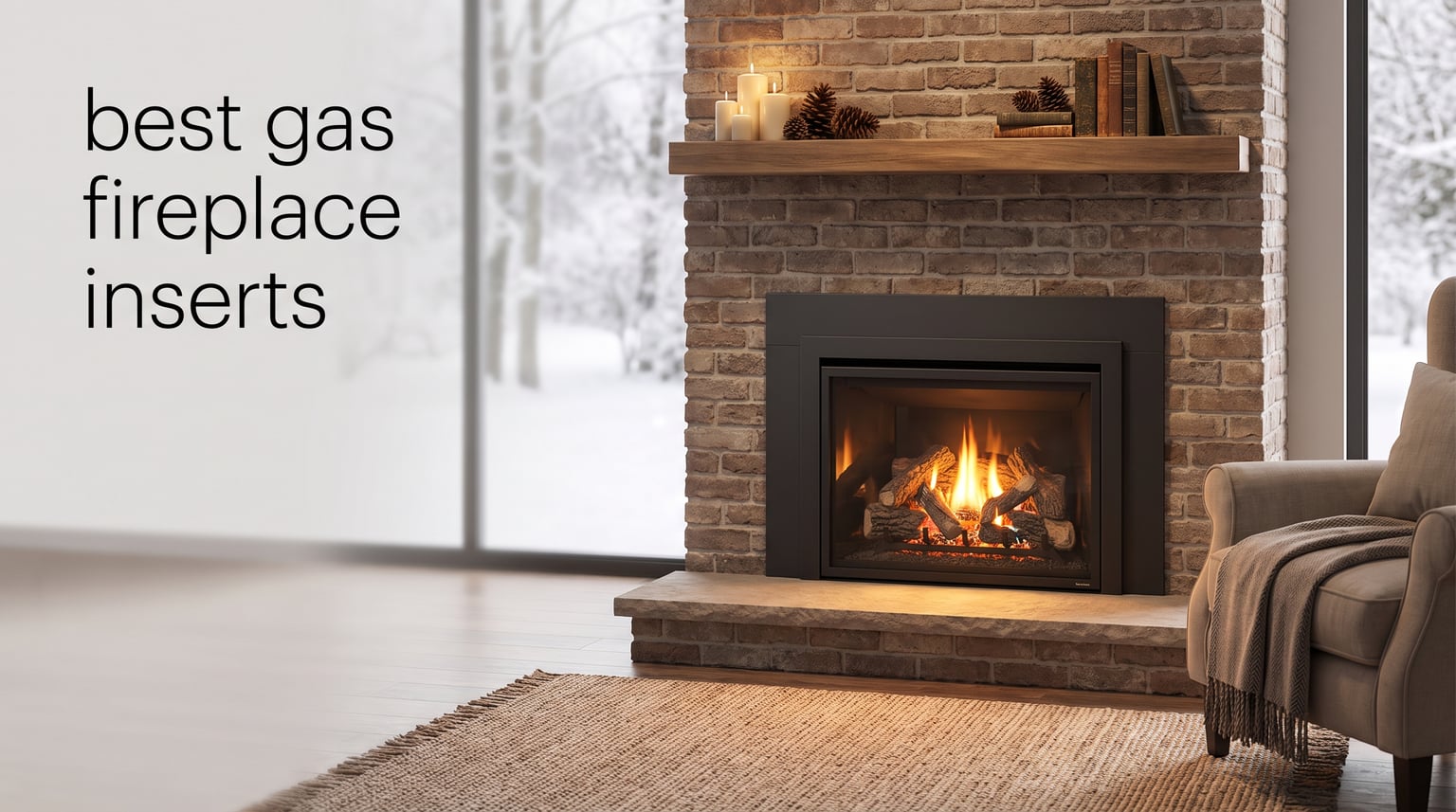 best gas fireplace inserts