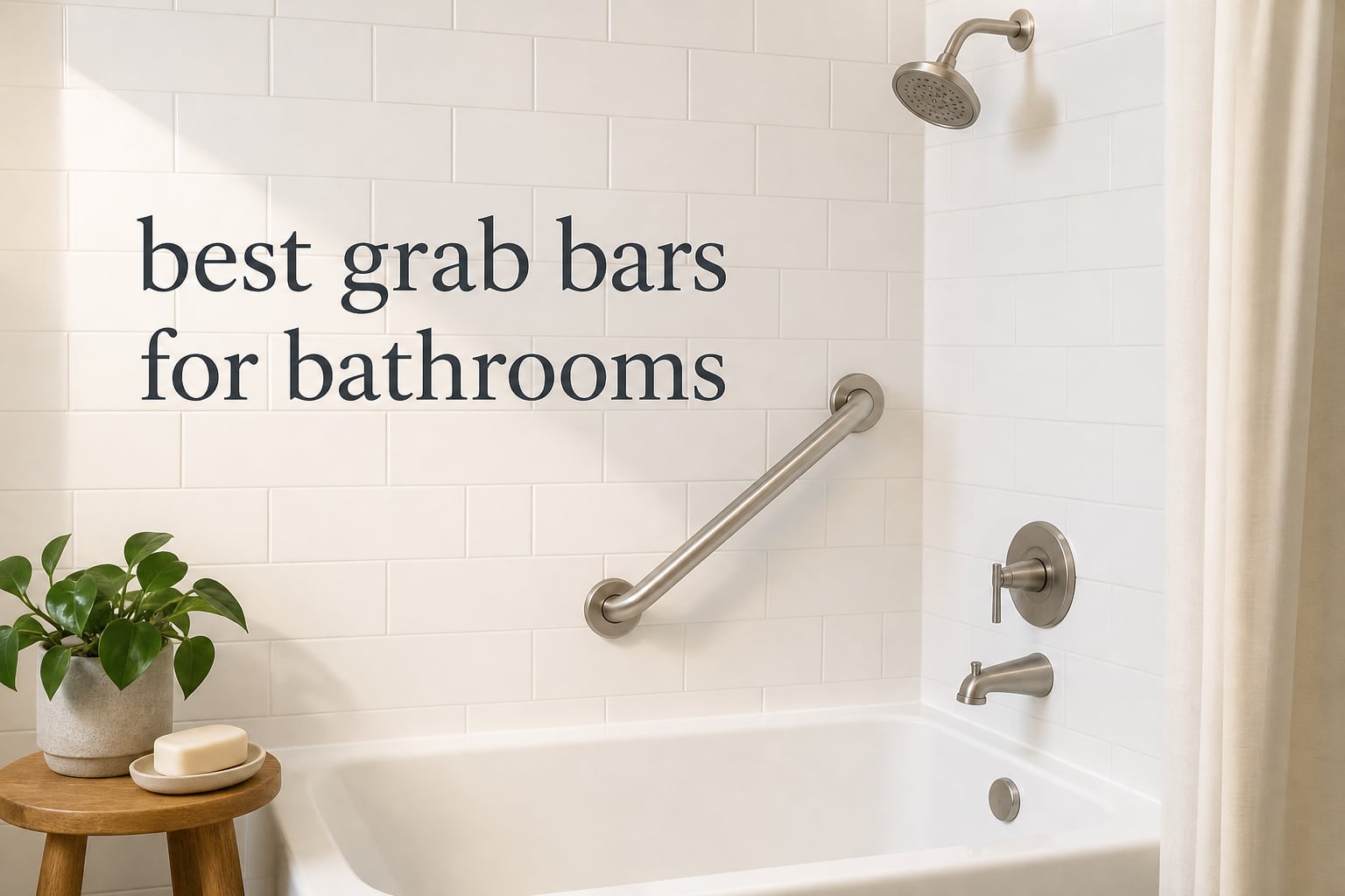 best grab bars for bathrooms