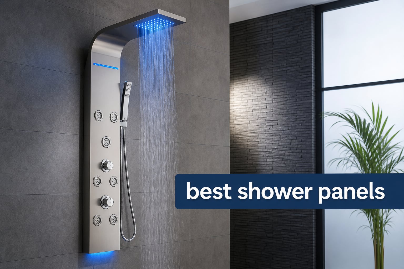 best shower panels