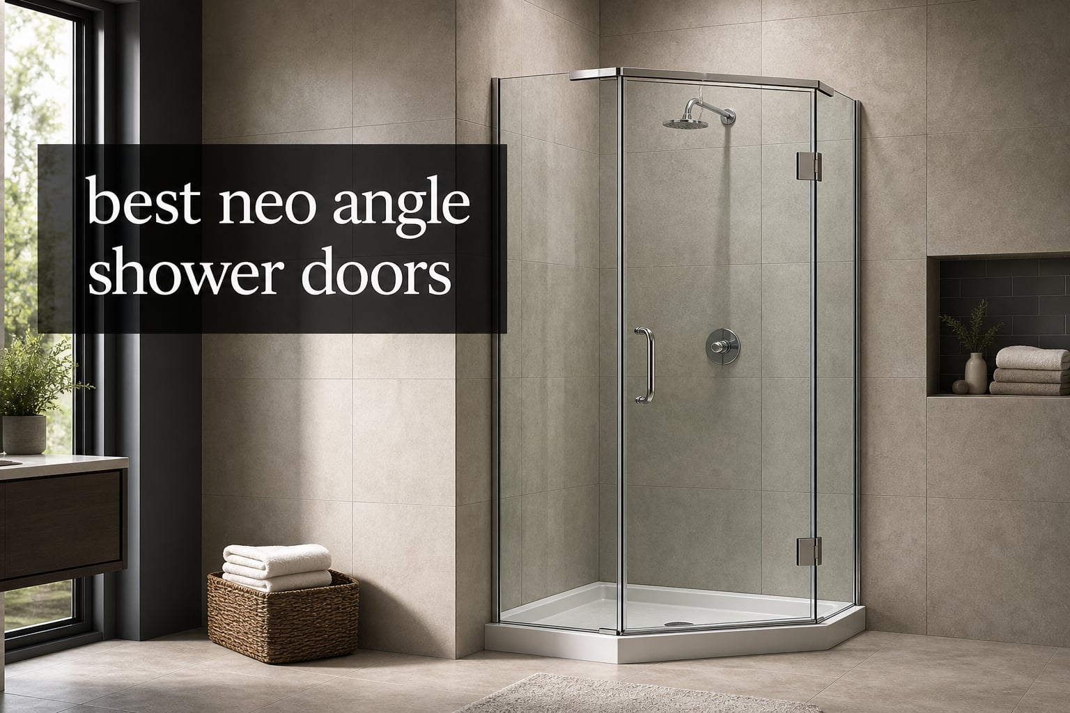 best neo angle shower doors