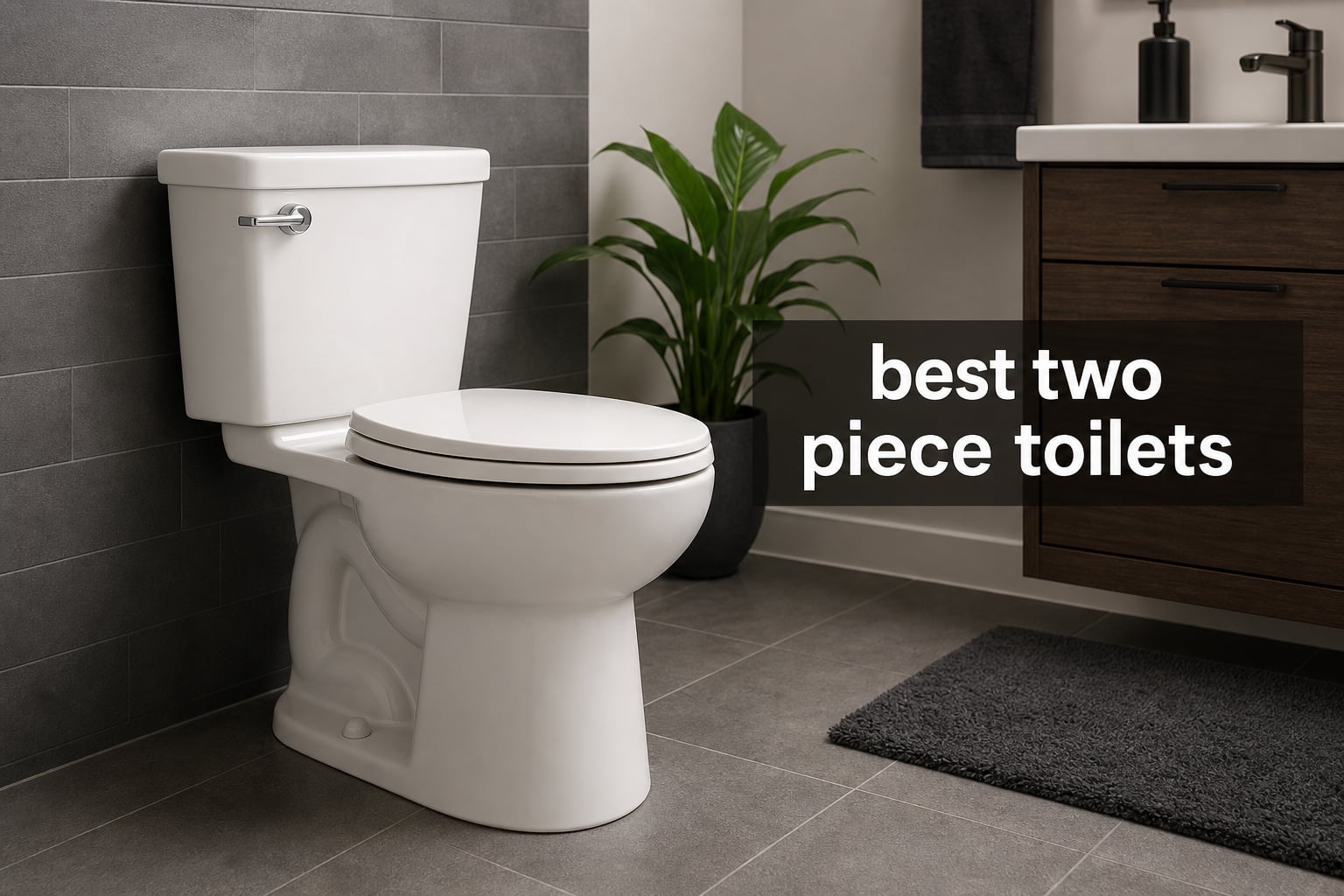best two piece toilets