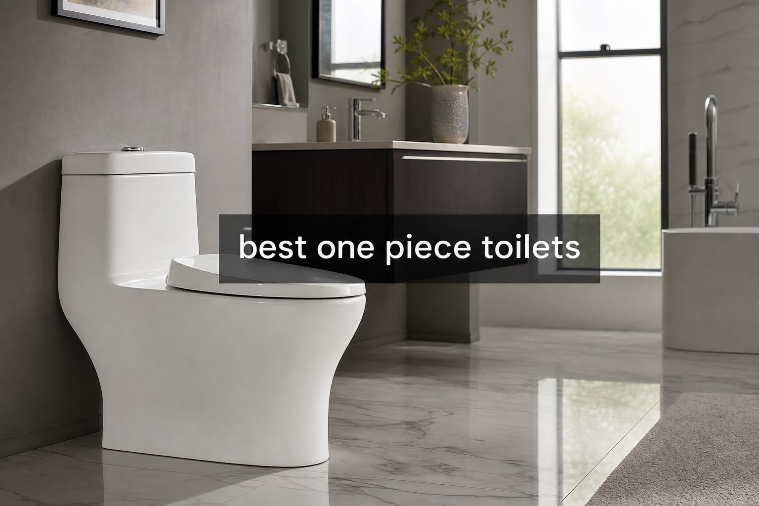 best one piece toilets