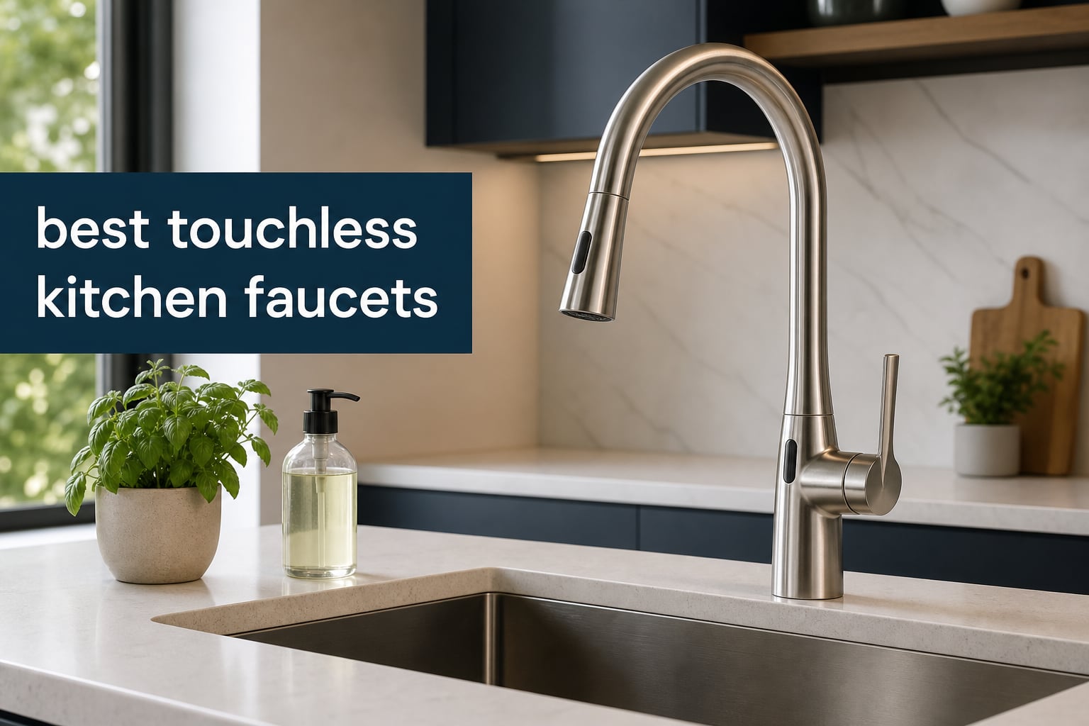 best touchless kitchen faucets