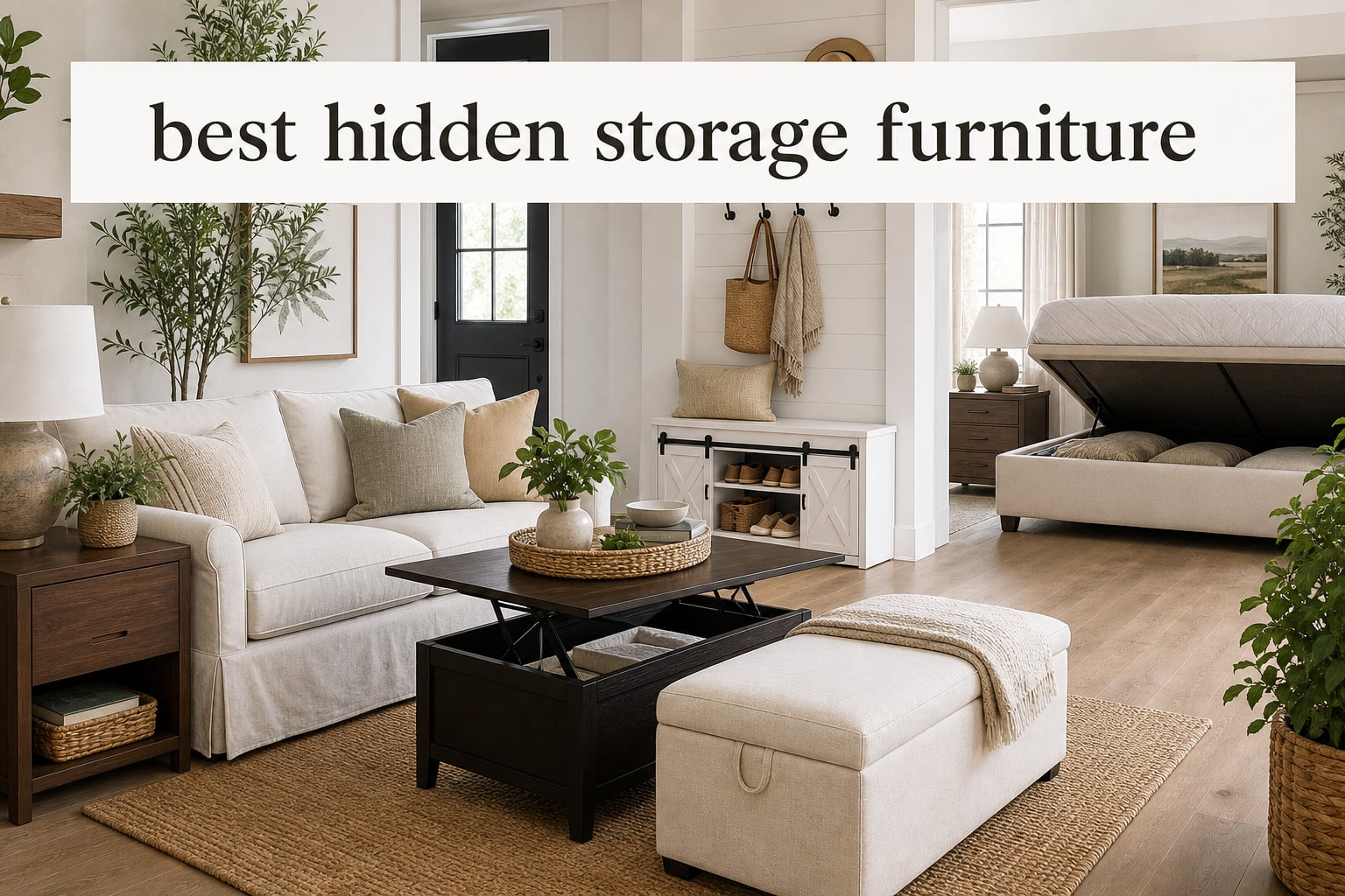 best hidden storage furniture
