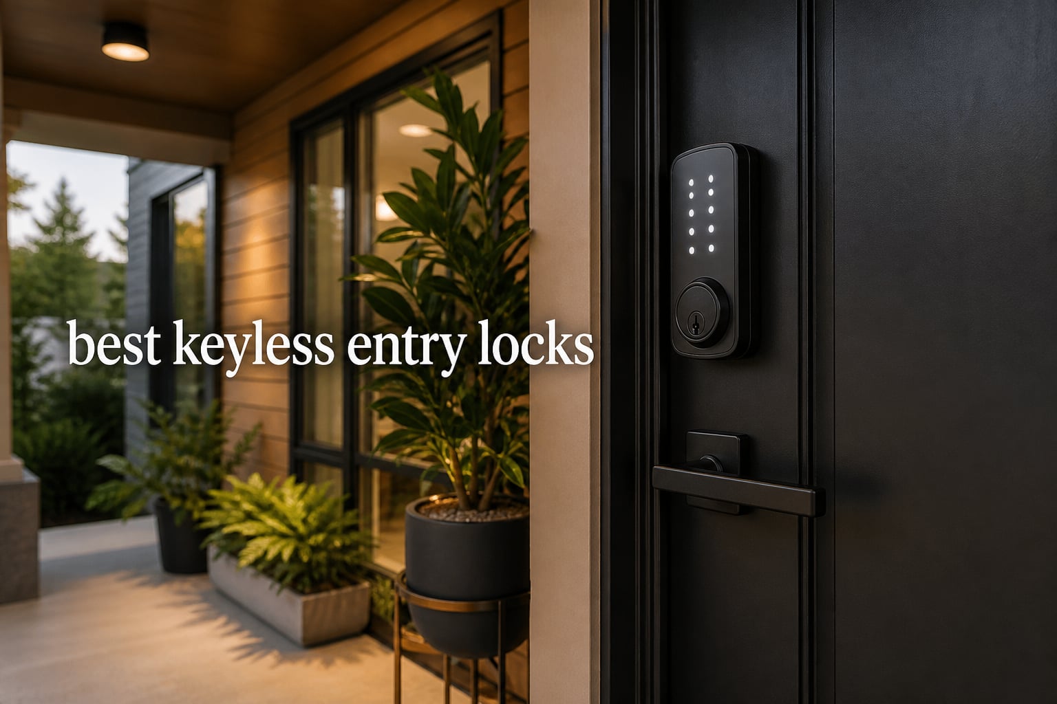 best keyless entry locks