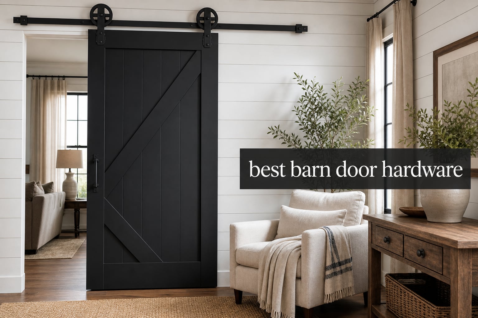 best barn door hardware