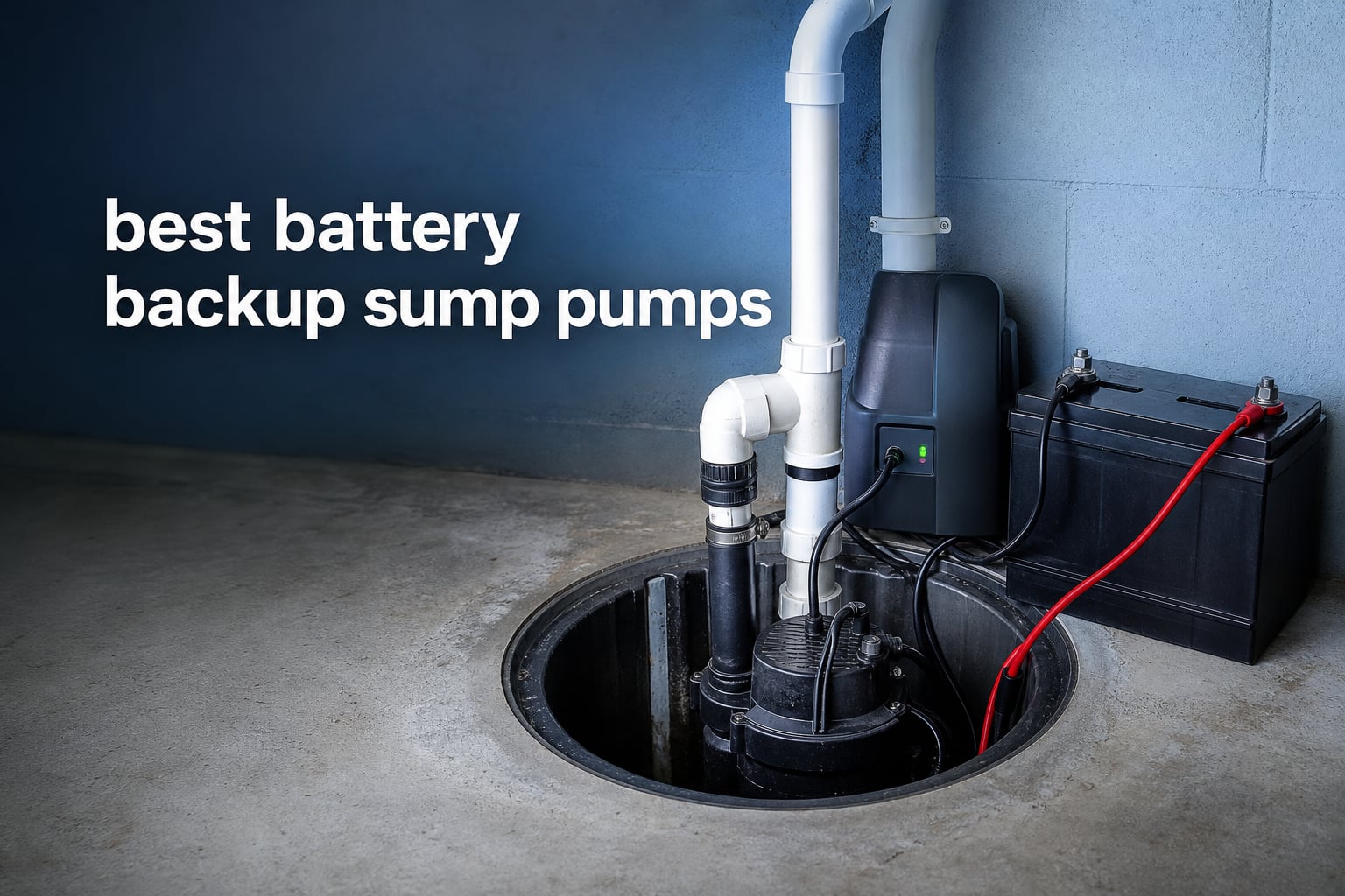 best battery backup sump pumps