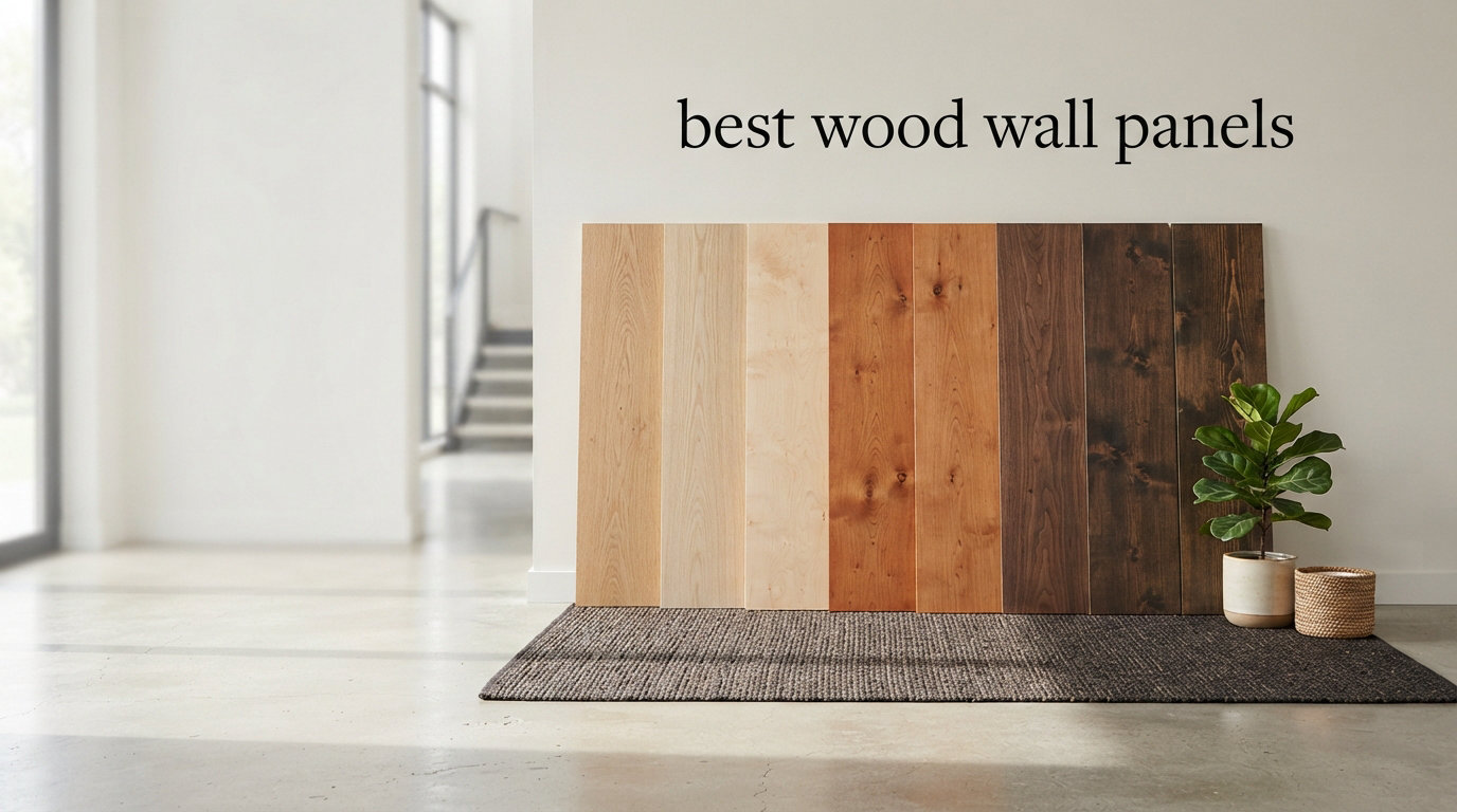 best wood wall panels