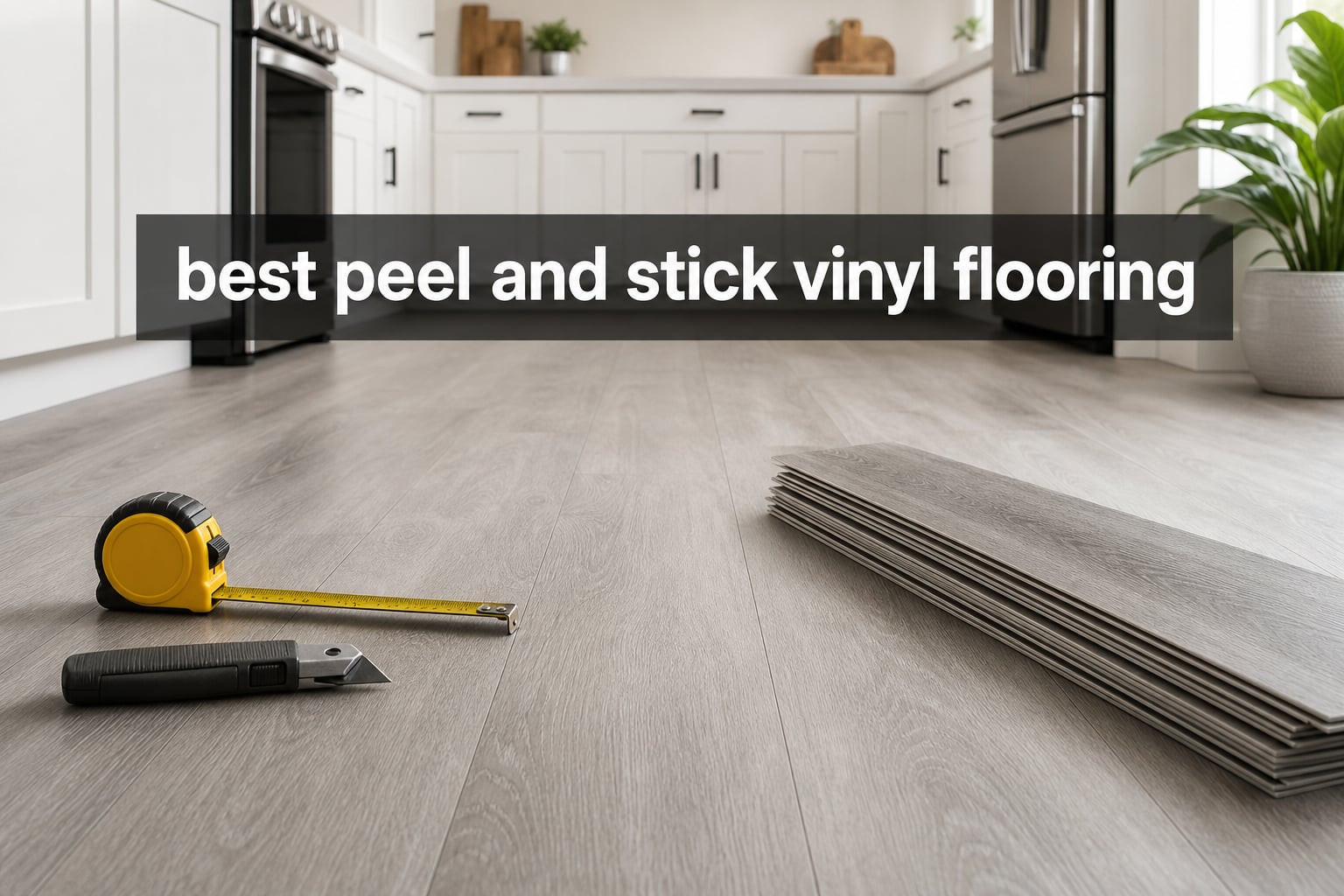best peel and stick vinyl flooring