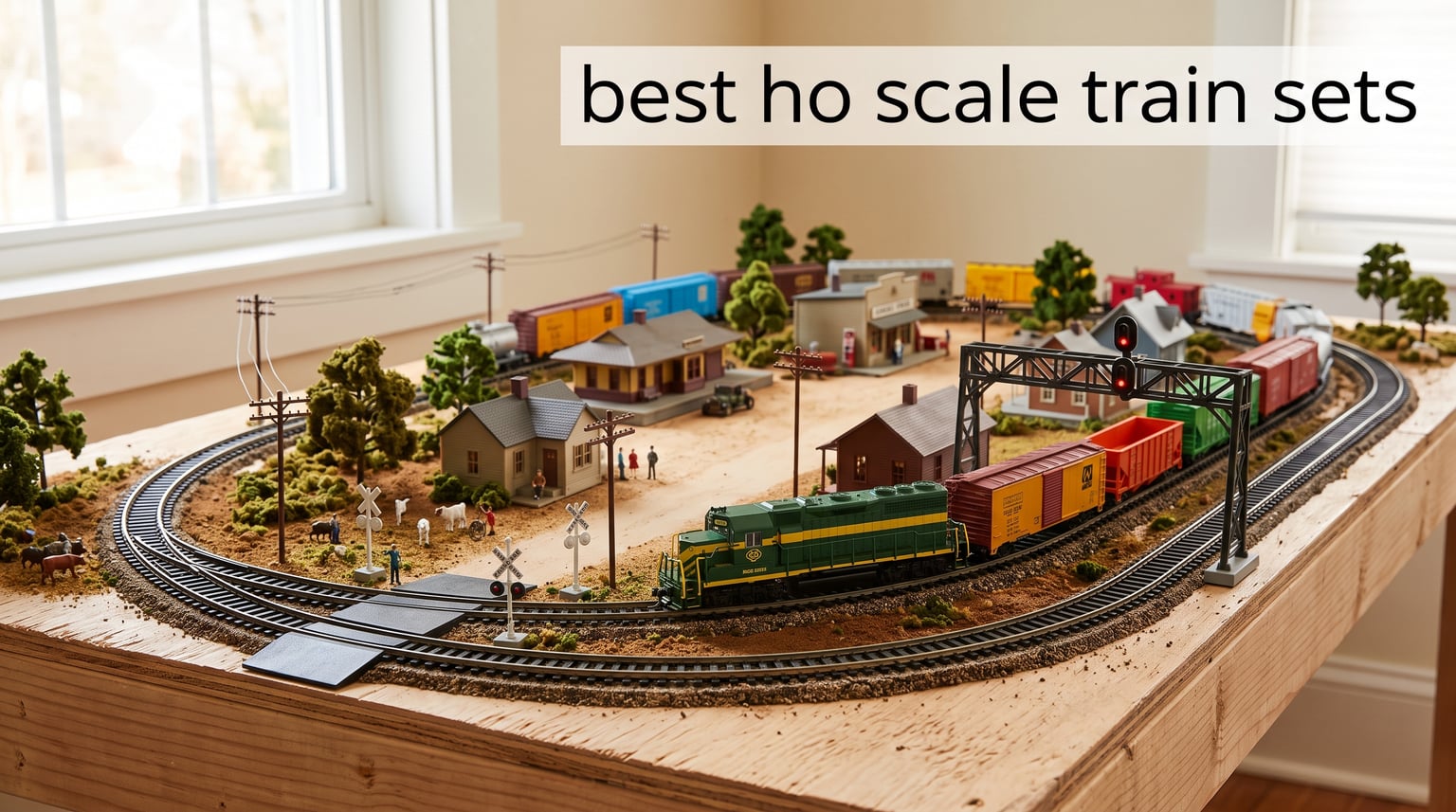 best ho scale train sets