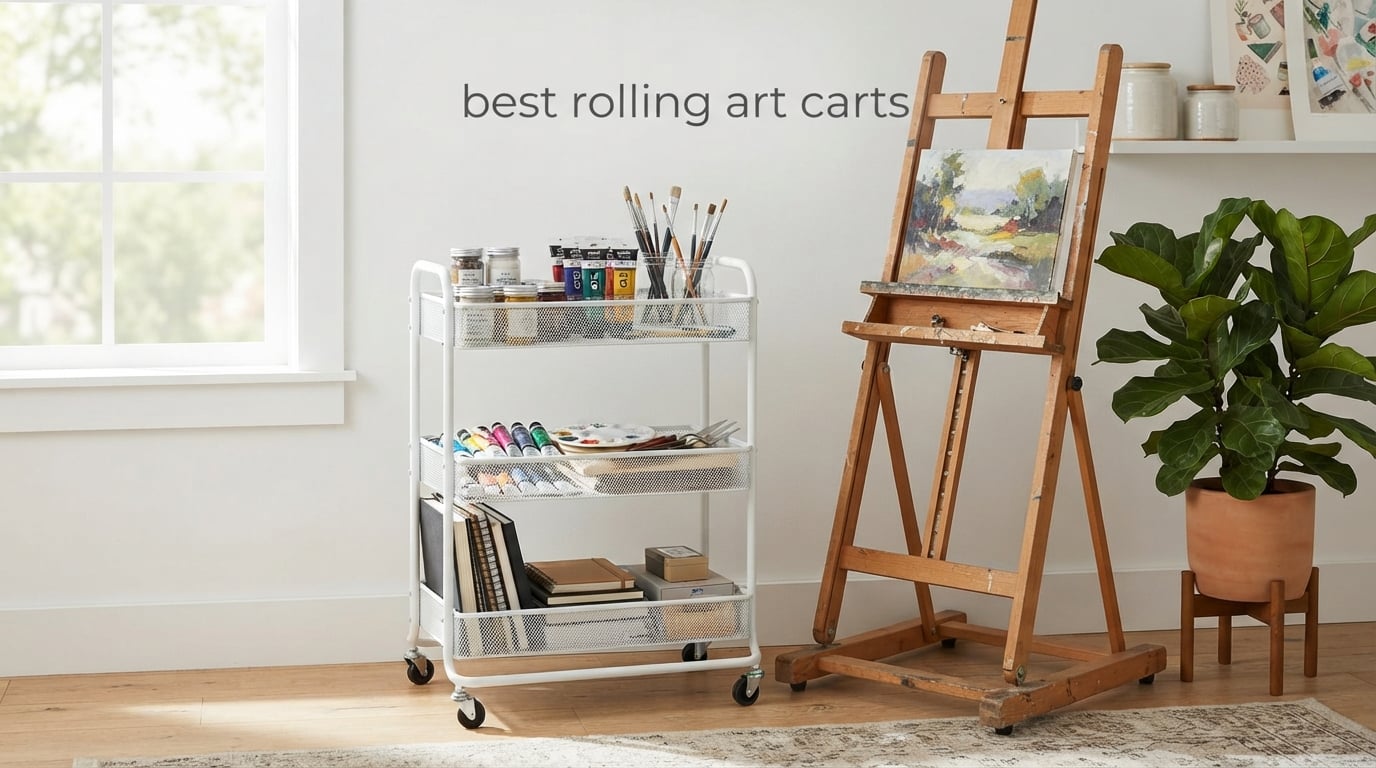 best rolling art carts