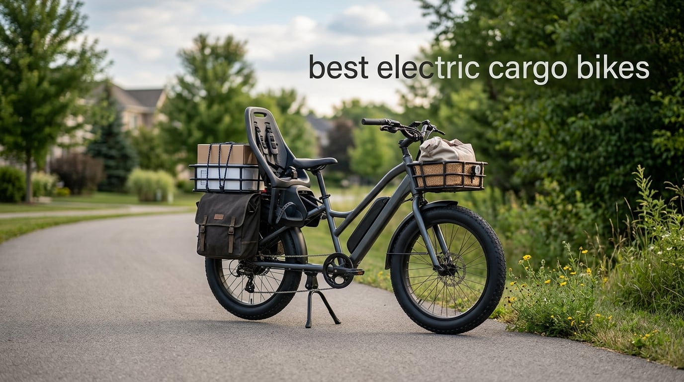 best electric cargo bikes