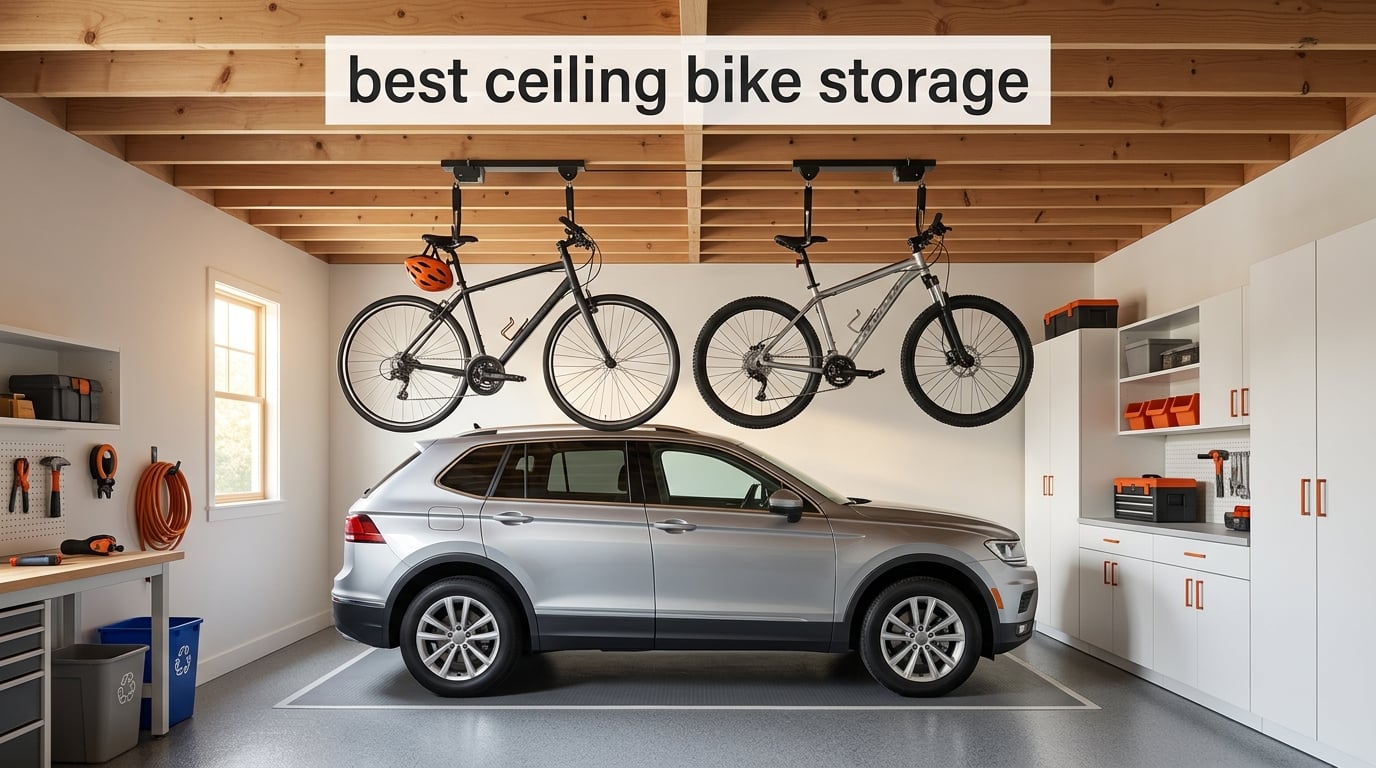 best ceiling bike storage