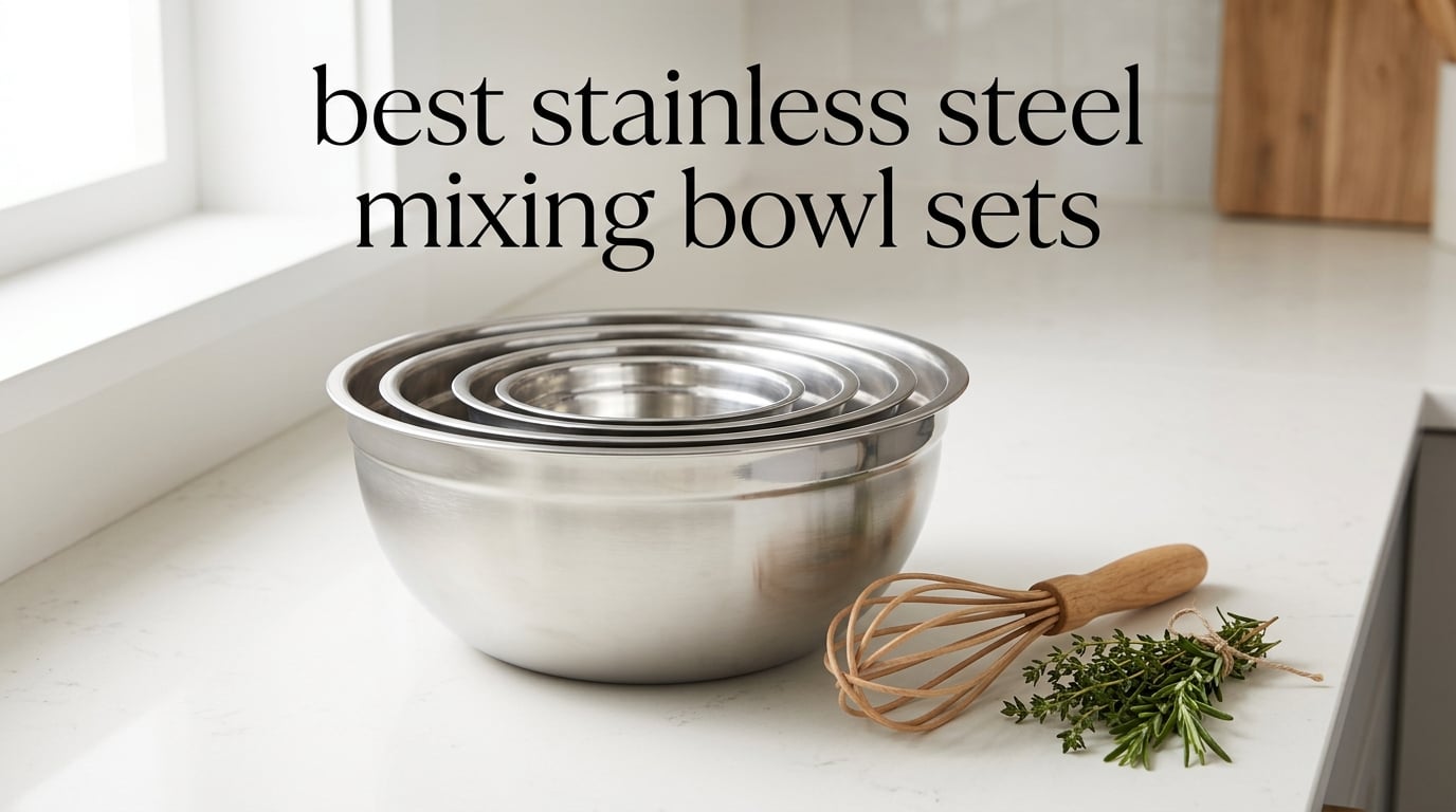best stainless steel mixing bowl sets