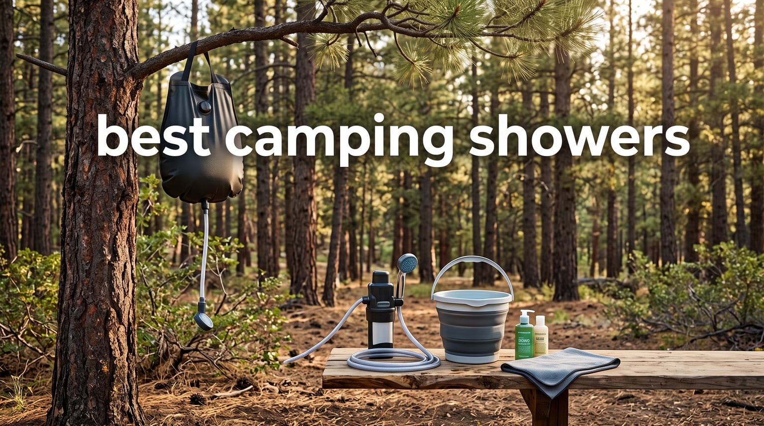 best camping showers