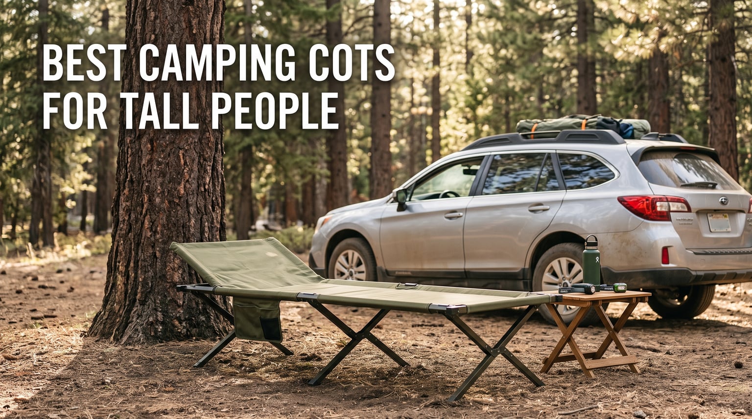 best camping cots for tall people