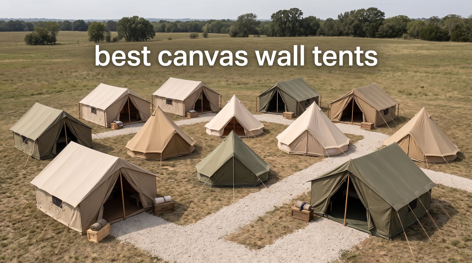 best canvas wall tents