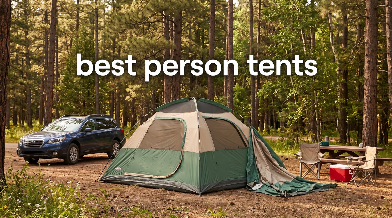 best 4 person tents