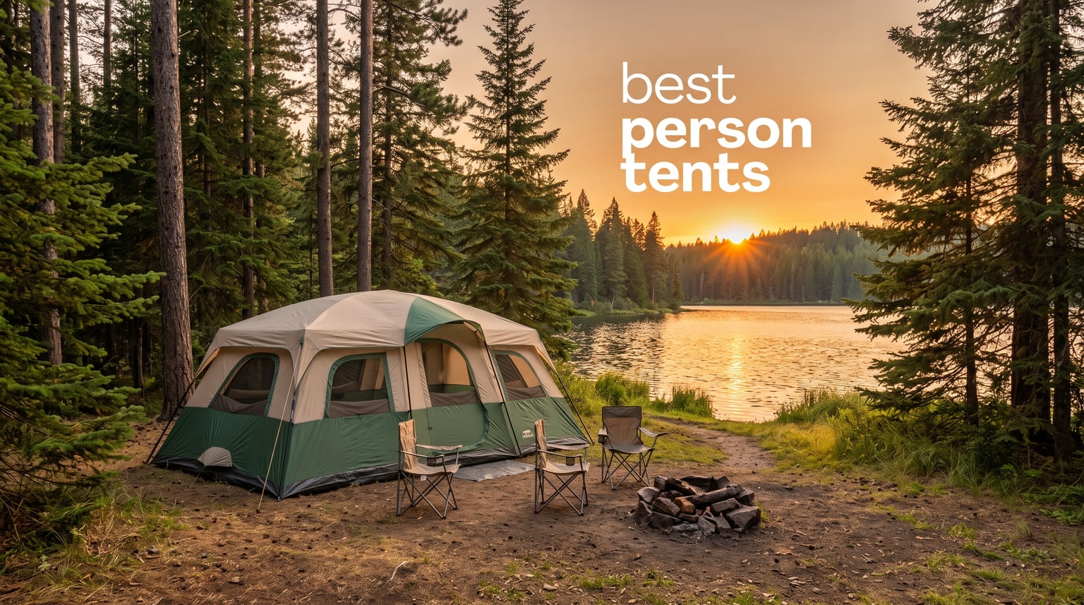 best 8 person tents
