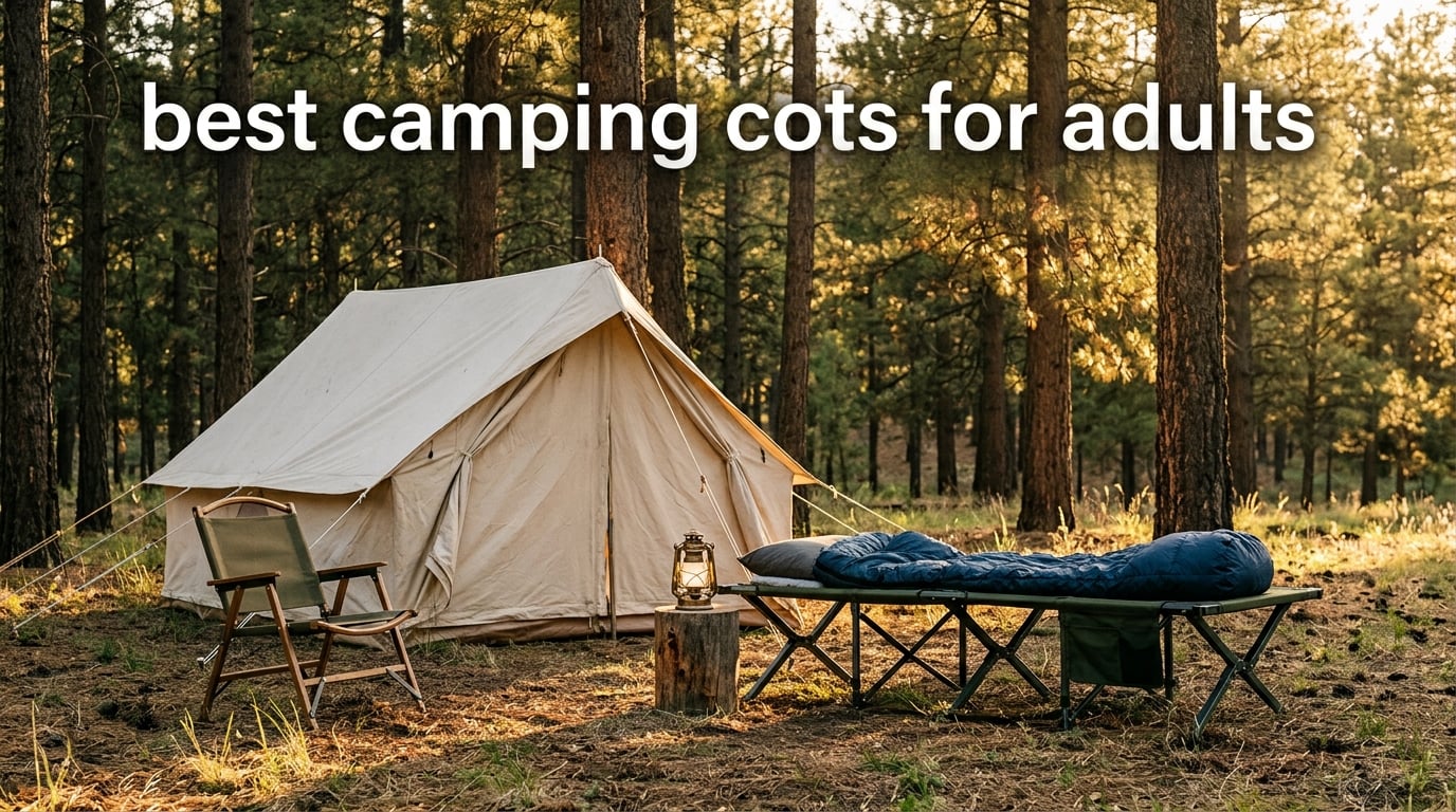 best camping cots for adults