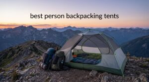 best 2 person backpacking tents