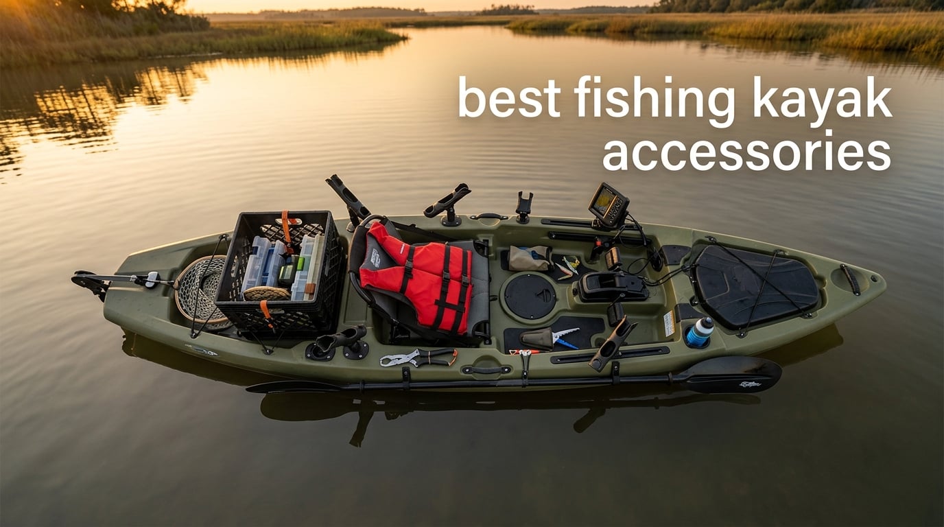 best fishing kayak accessories
