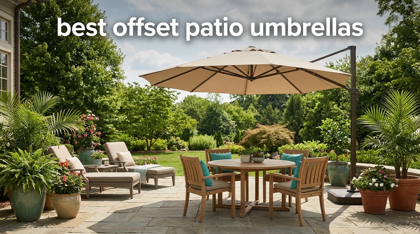 best offset patio umbrellas