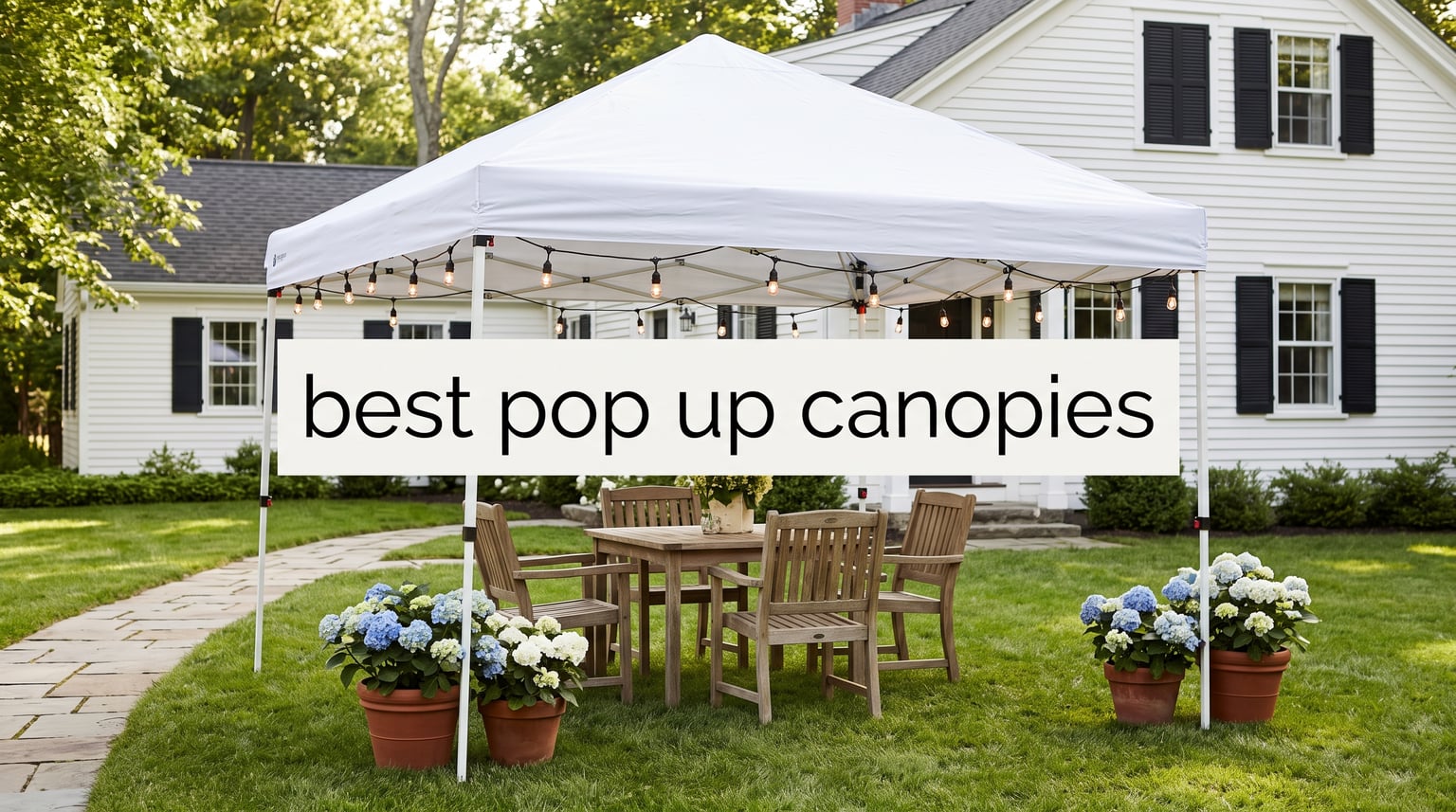 best pop up canopies