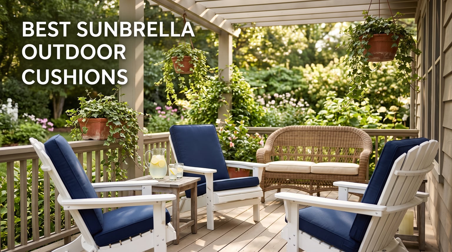 best sunbrella outdoor cushions