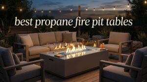 best propane fire pit tables