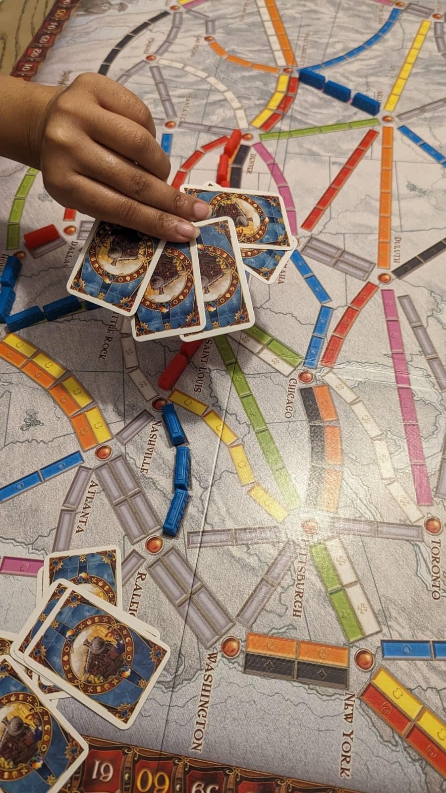 Ticket to Ride Board Game - A Cross-Country Train Adventure for Friends and Family! Strategy Game for Kids & Adults, Ages 8+, 2-5 Players, 30-60 Minute Playtime, Made by Days of Wonder customer photo 1