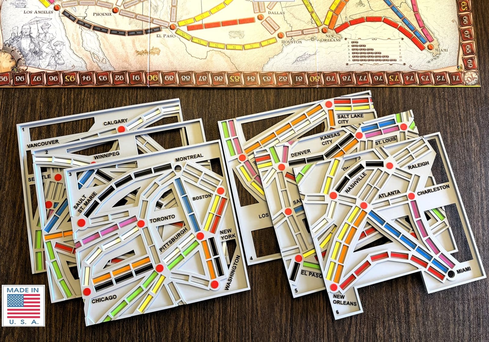 Ticket to Ride Board Game - A Cross-Country Train Adventure for Friends and Family! Strategy Game for Kids & Adults, Ages 8+, 2-5 Players, 30-60 Minute Playtime, Made by Days of Wonder customer photo 2
