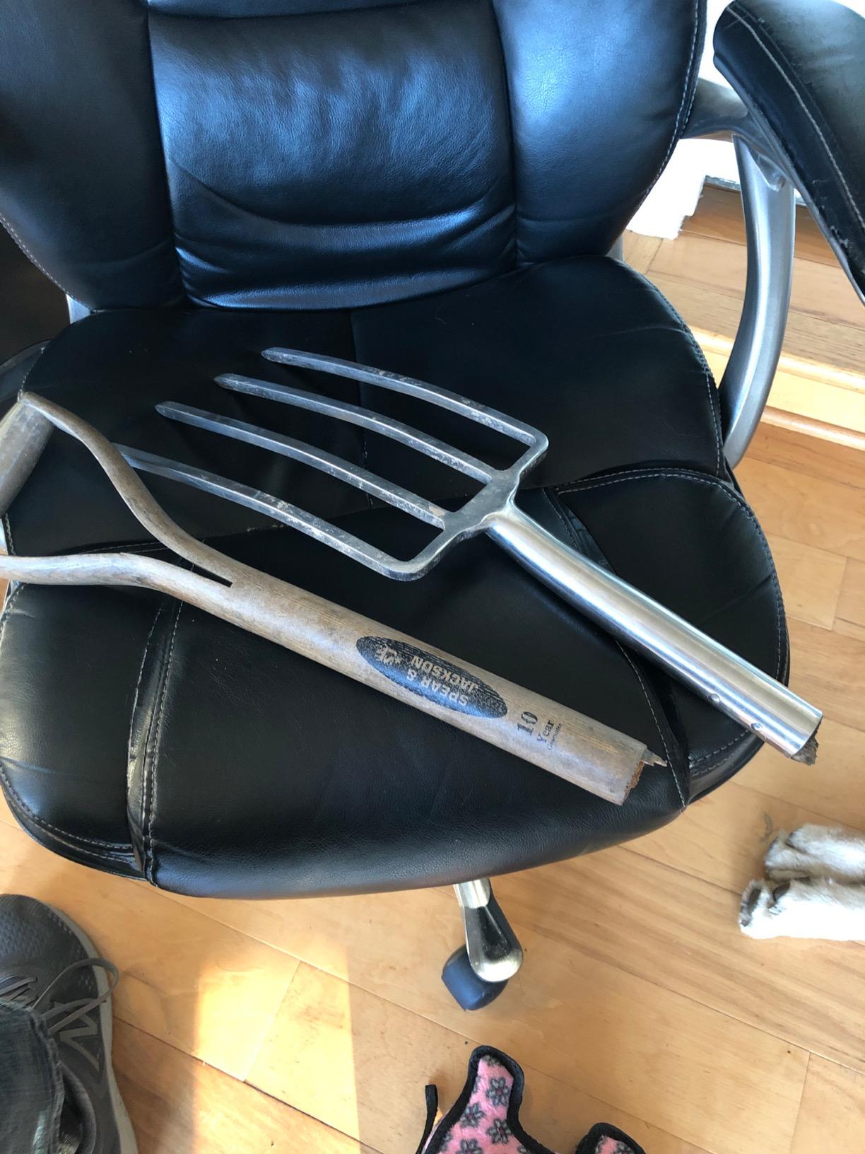 Spear & Jackson Traditional Stainless Steel Digging Fork, Heavy Duty Garden Tool customer photo 1