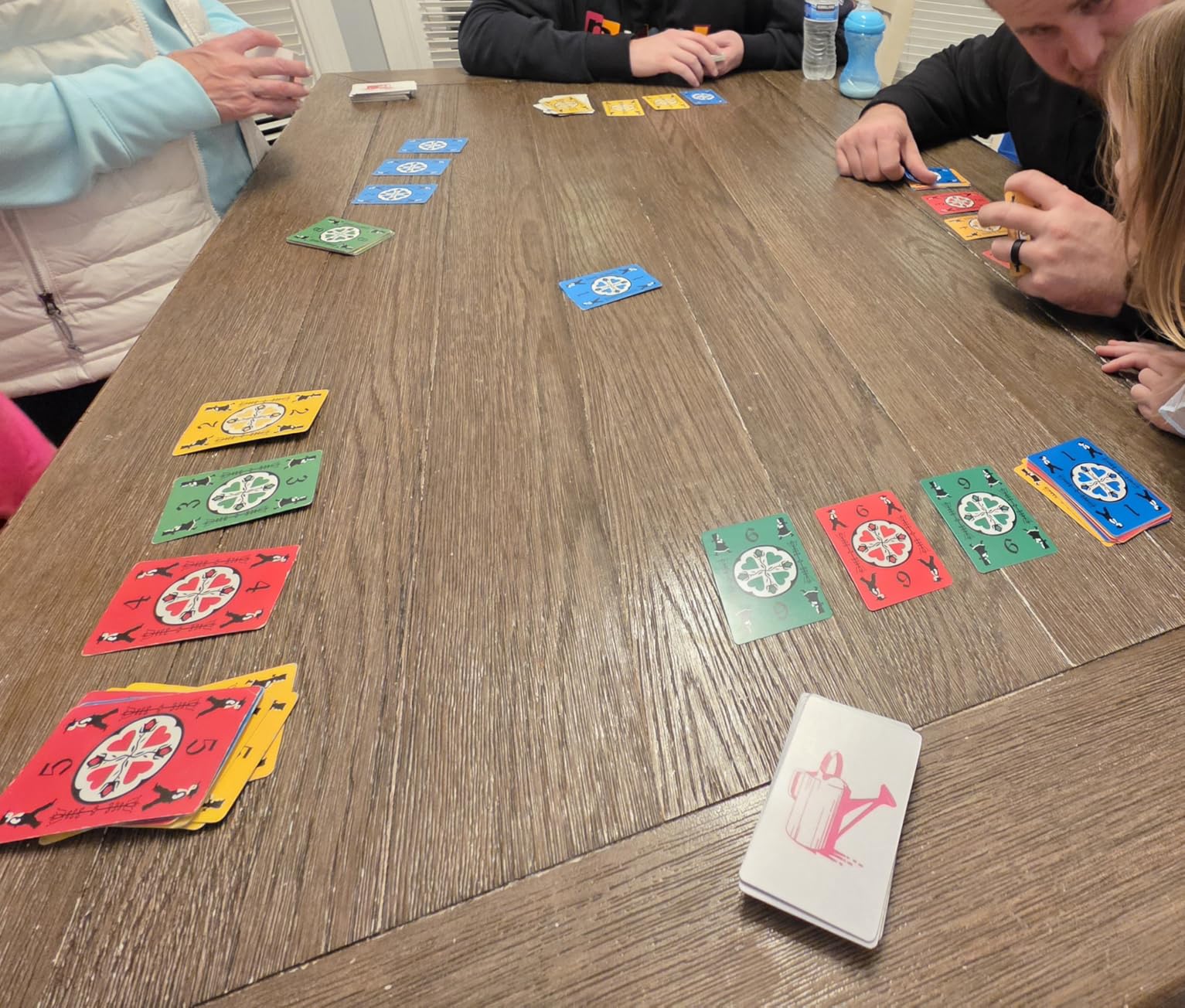 Dutch Blitz Card Game - Original Fast Paced Family Game with 160 Cards | Exciting 2-4 player competition for ages 8+, includes 4 colorful decks, simple rules, and quick-to-learn strategy play customer photo 2