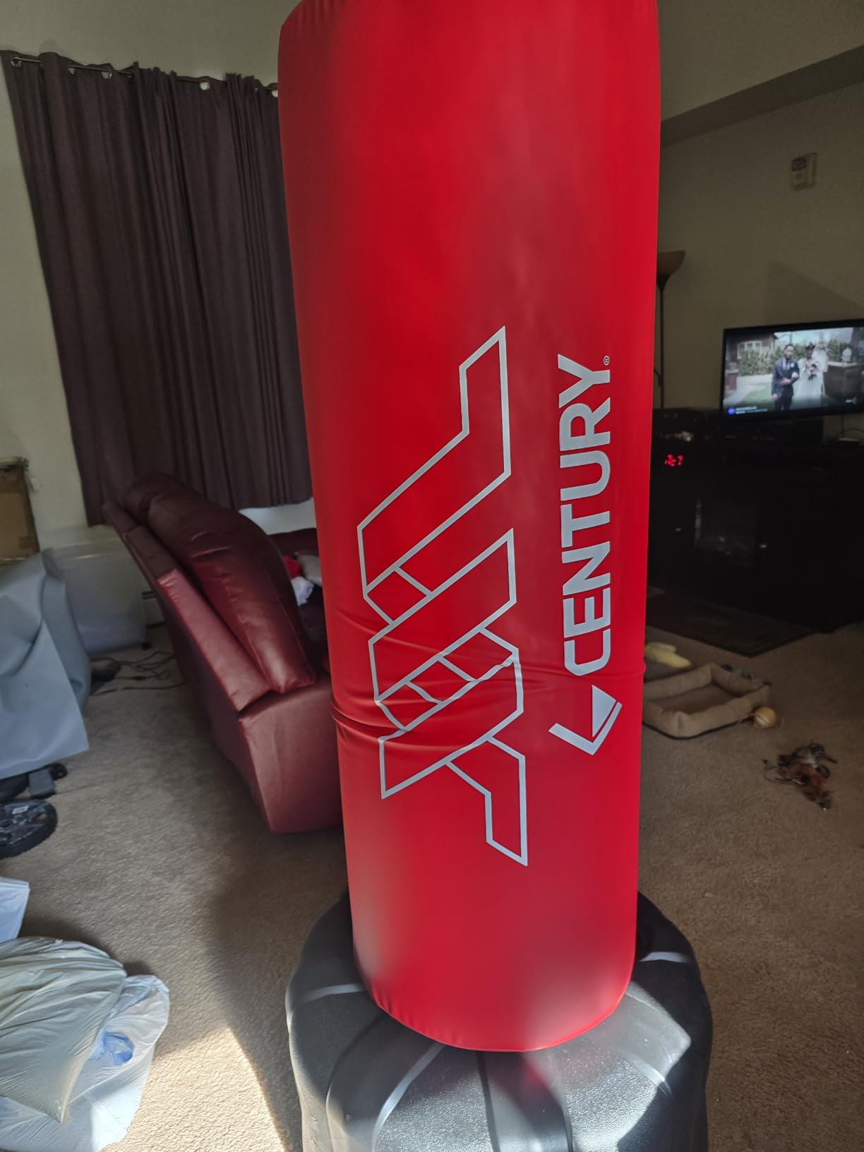 Century Wavemaster XXL | Freestanding Punching Bag with Base | Heavy Bag Boxing Martial Arts Kickboxing Bag | Optimal Strength and Cardio Training Bag customer photo 2
