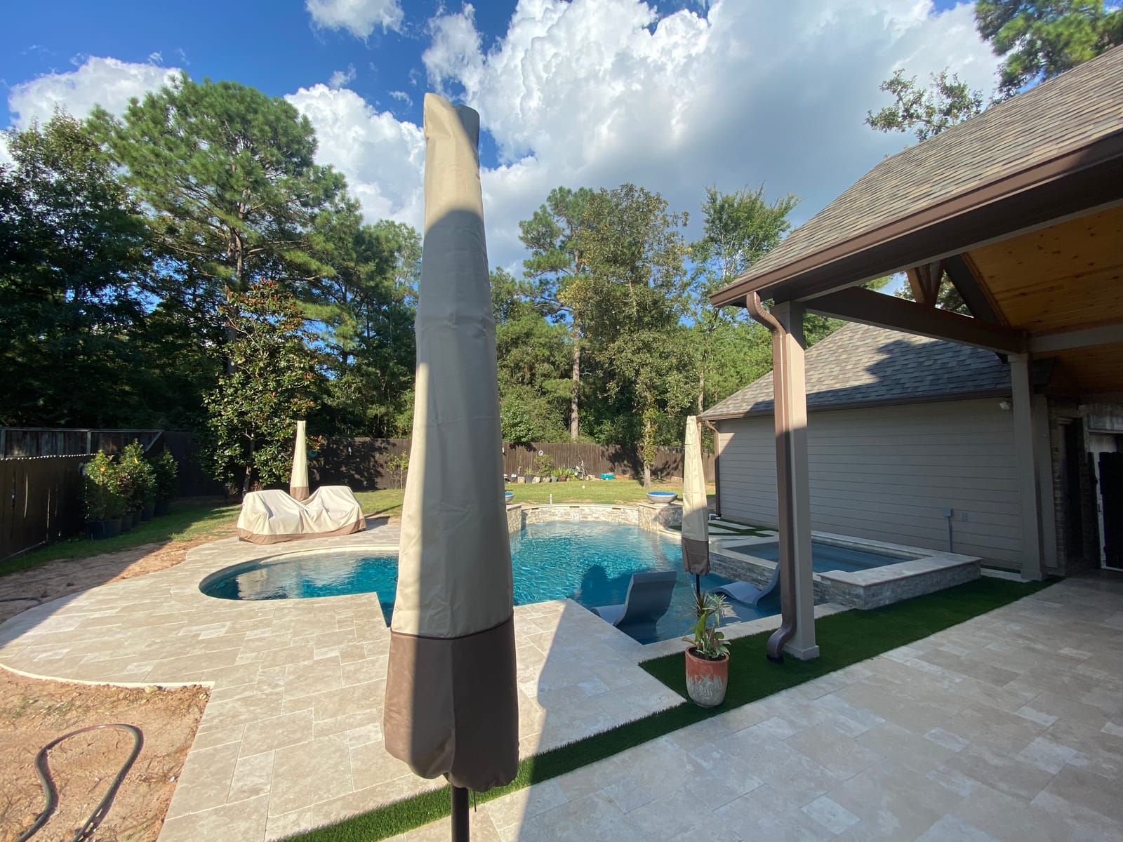 Classic Accessories Veranda Water-Resistant 11 Foot Patio Umbrella Cover customer photo 2