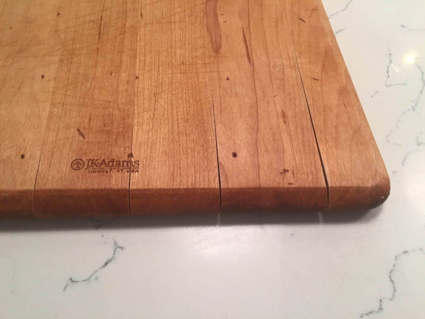Maple Artisan Plank Serving Board with Handle, 20 x 6 in. Tinted Tung Oil Finish customer photo 2
